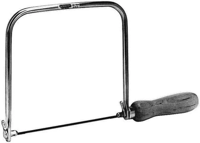 Hot Sale π₯° Woodworker's Stanley High Carbon Steel Coping Saw Blade, 20 Tpi, Pack Of 4 β