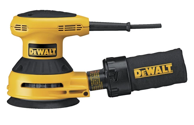 Deals ⭐ Woodworker's Dewalt 1/4-Sheet Heavy Duty Palm Grip Sander With Dust Canister, 1/16 In Orbit ✨