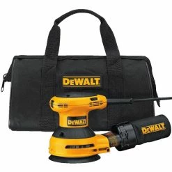 Discount ✨ Woodworker's Dewalt 8-Hole Hook And Loop Heavy Duty Variable Speed Random Orbital Sander, 5 In Dia, 3/32 In Orbital 😉