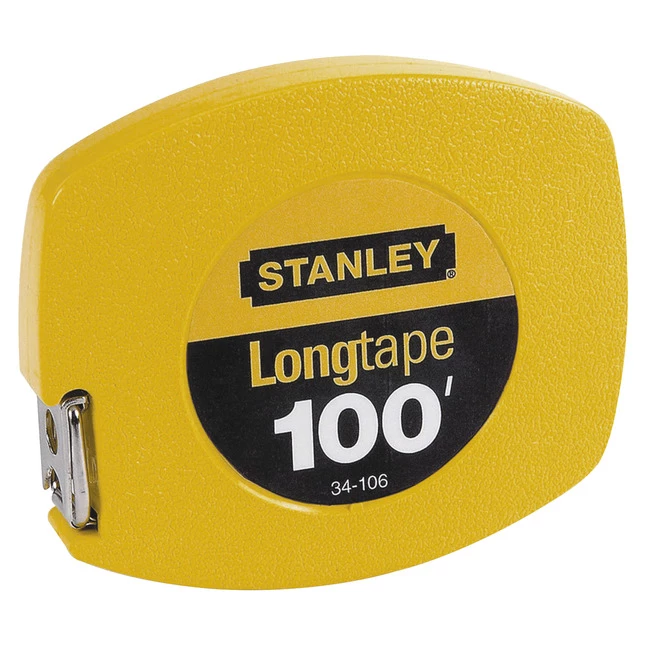 New ๐ Stanley Tape Measure, 3/8 Inch X 100 Feet, Yellow โจ 3 New ๐ Stanley Tape Measure, 3/8 Inch X 100 Feet, Yellow โจ