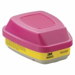 Best deal 🤩 3M Company 3M 60923 Organic Vapor/Acid Gas Cartridge, 4-1/5 X 3-4/10 Inches, Pink And Yellow, Pack Of 2 🌟