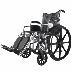 Deals 😉 School Health Junior Seat Sway Away Footrest Wheelchair, 300 Lb, 16 Inch, Carbon Steel Frame, Chrome Plating 😍