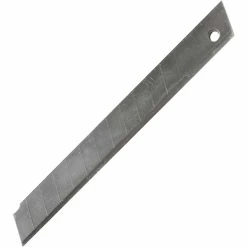 Best Sale 👏 Sparco Fast Point Snap-Off Knife Refill, 3-1/4 In, Steel Blade, Plastic Handle, Silver, Pack Of 3 🥰