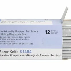 Cheap ⌛ Sparco Tap Action Razor Knife For Retractable/Reversible Single Blades, 1 X 3 In, Stainless Steel Blade ⌛