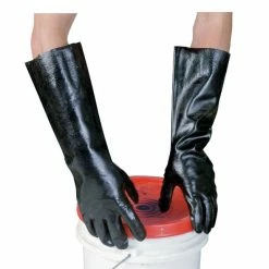 Discount 🎉 Impact Pro-Guard Lined Gloves, Large, 18 Inch, Black, 1 Pair 😍