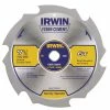Deals 🛒 Irwin Carbide Saw Blade - Fiber Cement, 7-1/4 In, 4 Tpi ❤️