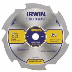 Hot Sale 🧨 Irwin Carbide Saw Blade - Fiber Cement, 12 In, 8 Tpi 🥰