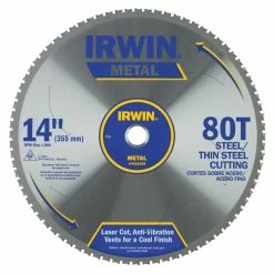 New 😀 Irwin Ripping/Framing Ultra Thin Kerf Carbide, Ferrous Steel Saw Blade - Carded, 9 In, 1 In Arbor, 50 Tpi ❤️