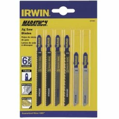 Buy 💯 Lenox Irwin 6-Piece T-Shank Jig Saw Blade, Assorted Size 😍