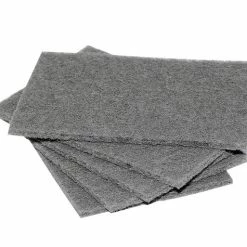 Hot Sale 🔥 Superior Abrasives Ultra Fine Aluminum Oxide Abrasive Hand Pad, 6 X 9 In, Light Gray, Case Of 60 🧨