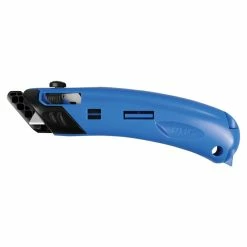 Budget 😀 Pacific Handy Cutter Pacific EZ4 Ambidextrous Safety Cutter, Blue And Black 🌟