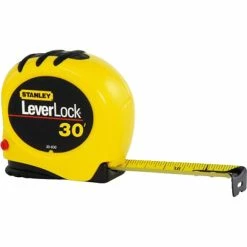 Budget 🛒 Stanley 30 Foot Tape Rule With LeverLock, 1 Inch Blade ✔️
