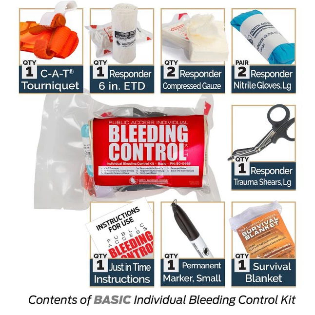 Flash Sale β¨ North American Rescue Individual Bleeding Control Kit In A Vacuum Sealed Pouch π― - Image 2