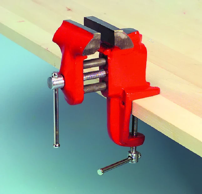 Wholesale ๐ *Non-Branded Economy Great Neck Clamp-On Vise With 2 Steel Rods, 1-1/2 In Jaw Width, 1-5/8 In Jaw Opening, Malleable Iron ๐