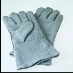 Best Pirce 🌟 Steiner Enterprises Inc Economy Welding Gloves, 14 In L, Split Cowhide, Gray, Pack Of 2 👍