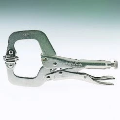Discount 🎉 Irwin Vise Grip Locking C-Clamp With Swivel Pad, 4 In Jaw Opening, 6 In L, Alloy Steel 🛒