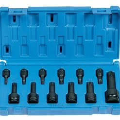 Wholesale 🔔 Grey Pneumatic 12-Piece Internal Star Socket Set, 3/8 In, Set Of 12 🔔