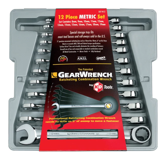 Coupon π Gearwrench 12-Piece Ratcheting Combination π§ Wrench Set - Metric, Set Of 12 π