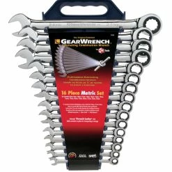 Wholesale 🛒 Gearwrench 16-Piece Ratcheting Combination 🔧 Wrench Set - Metric, Set Of 16 🧨