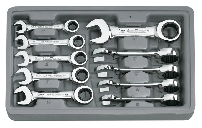 Discount 😉 Gearwrench 10-Piece Stubby Ratcheting Combination 🔧 Wrench Set - Metric, Set Of 10 ✔️ 3 Discount 😉 Gearwrench 10-Piece Stubby Ratcheting Combination 🔧 Wrench Set - Metric, Set Of 10 ✔️