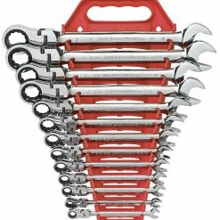 Promo 🌟 Gearwrench Flex 13-Piece Ratcheting Combination 🔧 Wrench Set - SAE, Set Of 13 😀