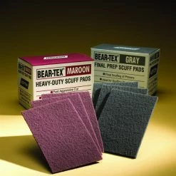 Outlet 👏 Norton Scuff Clean Pad, 9 In L X 6 In W, Maroon, Pack Of 20 💯