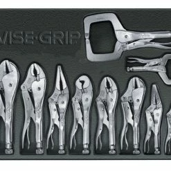 Flash Sale 🤩 Vise Grip Irwin Locking Plier Set In A Tray, High Grade Alloy Steel, Set Of 10 🧨