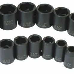 Hot Sale 😀 Sunex Intl 13-Piece 6-Point Standard Impact Socket Set - SAE, 1/2 In Drive, Alloy Steel, Set Of 13 😉