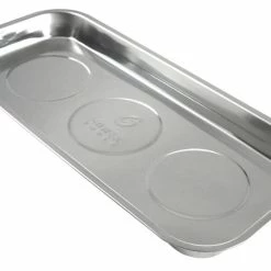 Cheapest 🛒 Sunex Intl Extended Rectangular Mighty Magnetic Parts Tray, 14-1/4 X 6-1/2 In, Stainless Steel 🎉